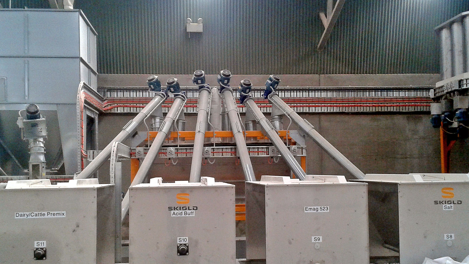 Dosing system for feed mills | SKIOLD