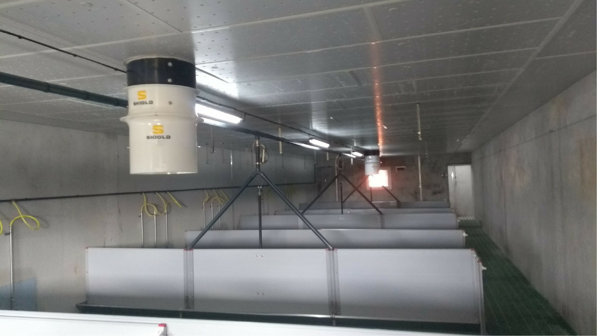 Gestion très précise des débits SKIOLD Ecovent | Climatique élevage porcin