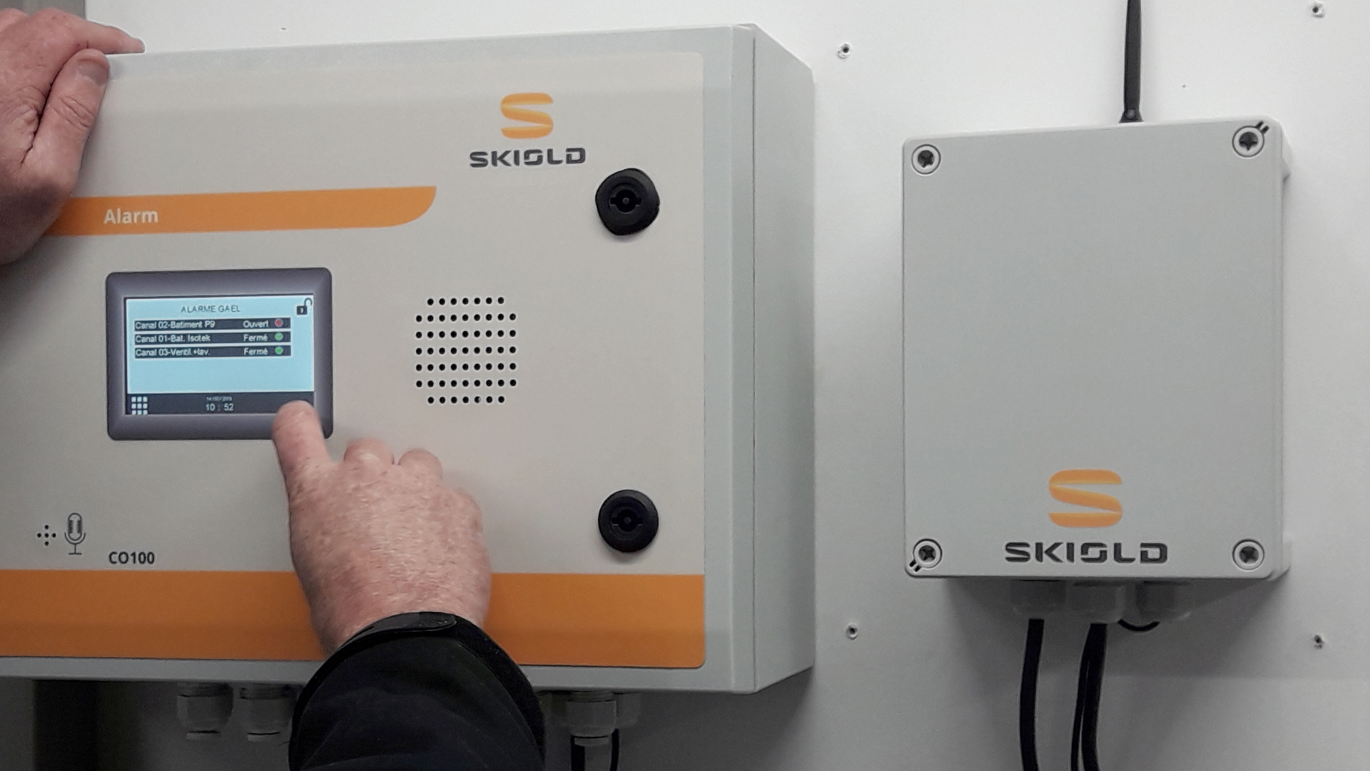 SKIOLD CO100 - Alarme conçue pour veiller à la sécurité en temps réel de votre élevage