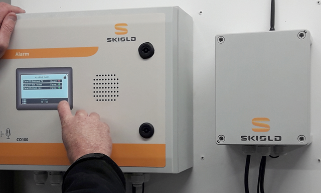 SKIOLD CO100 - Alarme conçue pour veiller à la sécurité en temps réel de votre élevage
